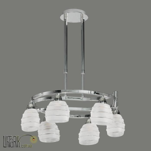 Люстра подвесная Elena 2173 Chandelier 6 Chrome
