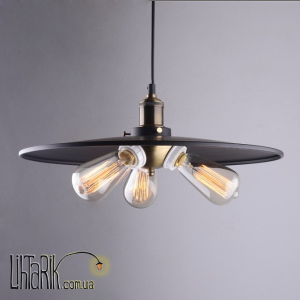 Подвес Carlo De Santi Лофт стеклянный на три лампы 504005953