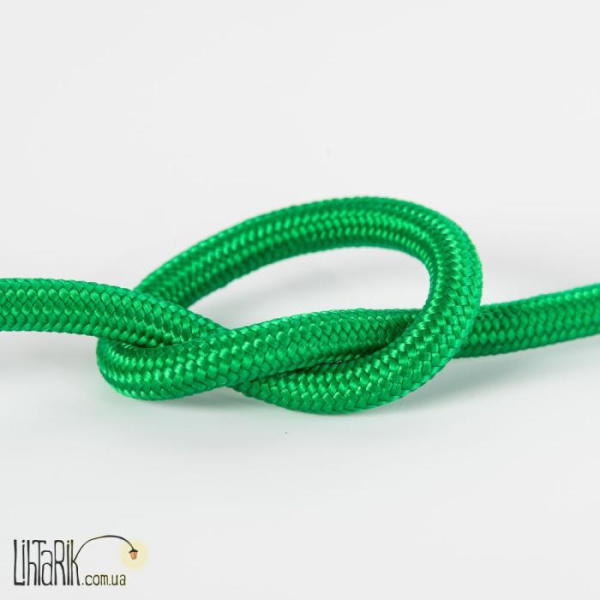 Levistella Провод в тканевой оплетке зеленый