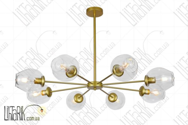 Levistella потолочна люстра 7526039-8 GD CL (7526039-8 GD+CL)