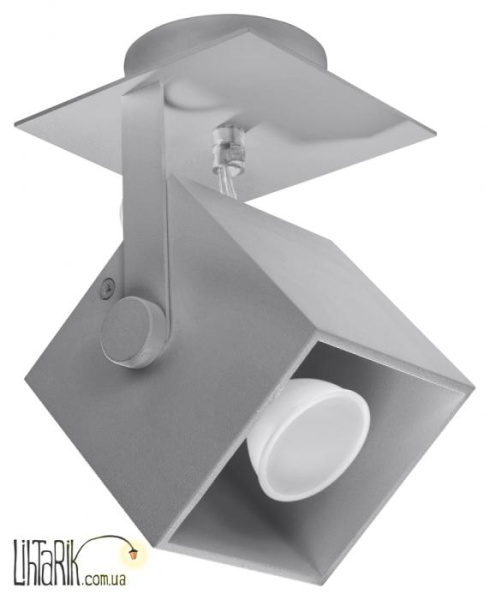 SOLLUX LIGHTING Светильник припотолочный CEDRA 1 Szary SL.0321