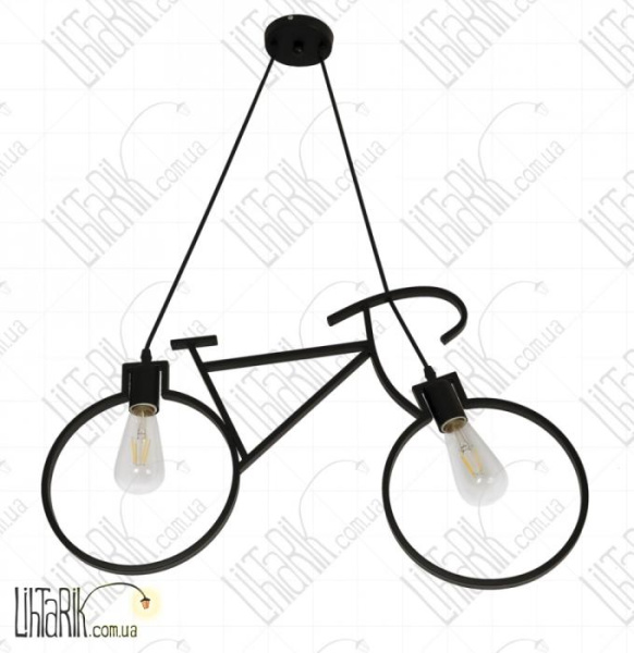 Levistella люстра-велосипед 909XL1051-2 BK