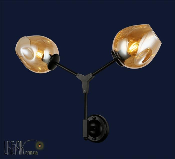 Levistella Настенный светильник 756LWPR0231-2BK BR (756LWPR0231-2BK+BR)