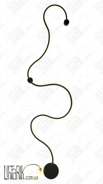 Levistella настенный светильник 801L1085 BK LED 26W (801L1084 BK LED 26W)