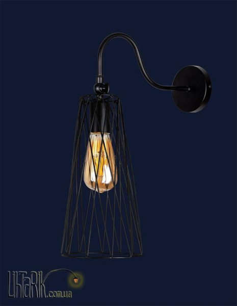 Levistella настенный светильник 756WPR107F3-1 BK