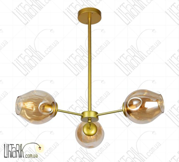 Levistella потолочна люстра 7526039-3 GD BR (7526039-3 GD+BR)