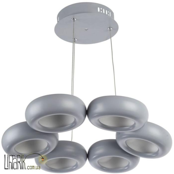 Auhilon Светильник подвесной TYTANIO-6 LED Szary (MD16012-6 SG)