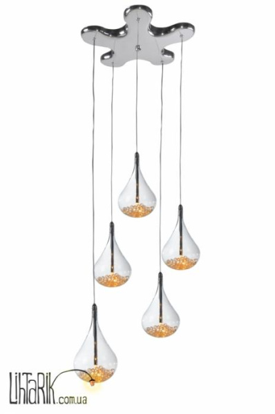 Люстра Zuma Line PERLE P0226-05B-F4RK