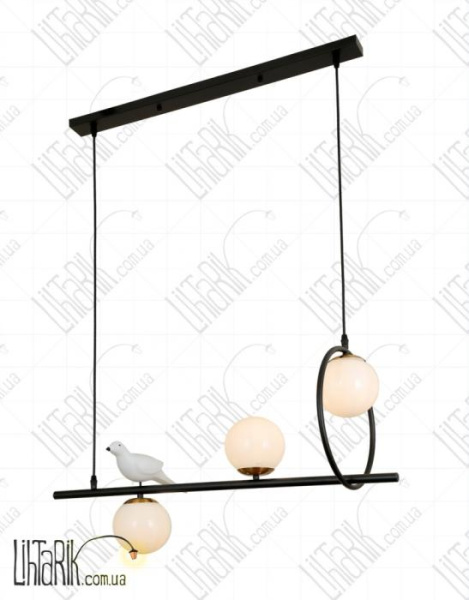 Levistella подвесной светильник 761BS02-3 BK WH (761BS02-3 BK+Wh)