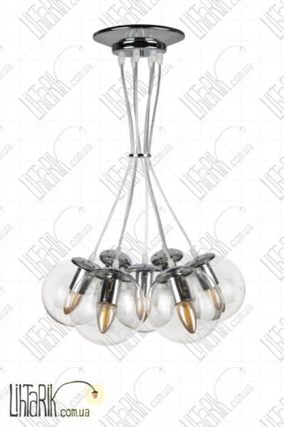 Levistella подвесная люстра 756PR150F-7 CR CL (756PR150F-7 CR+CL)