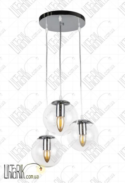 Levistella подвесной светильник 756PR150F-3 CR CL (240) (756PR150F-3 CR+CL (300))