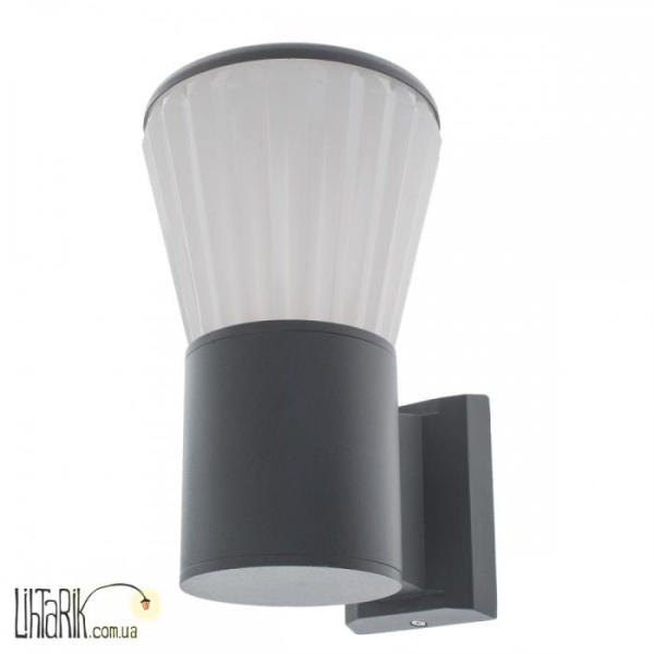 PL-22/22 E27 DGY IP54 светильник уличный настенный (Brille 34-278)