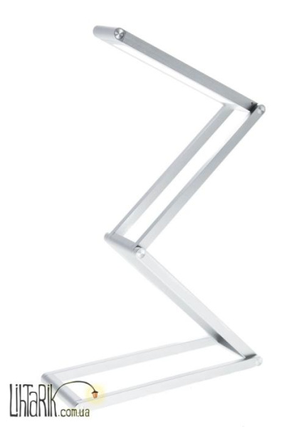 Auhilon Лампа настольная BIT SILVER 1p (LS-LED15048-SREBRNA)