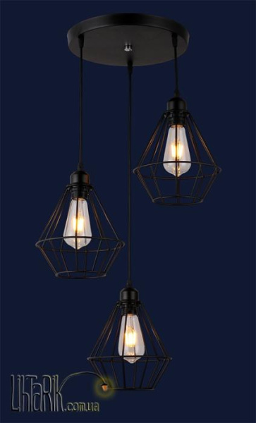 Levistella подвесной светильник 7529062-3 BK