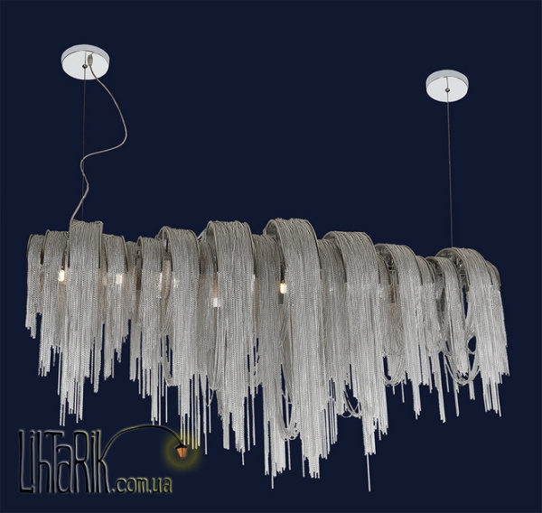 Levistella Подвесная люстра 908D0095-9LED Silver