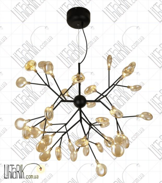 Levistella потолочная подвесная люстра 918LP262-36 BK BR (918LP262-36 BK+BR)