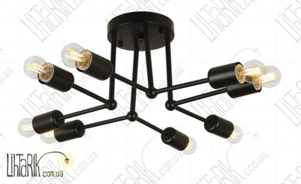 Levistella потолочная люстра 761ZJ08-8 BK
