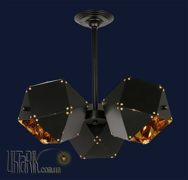 Levistella Подвесная люстра 756PR-9564-3 BK (756PR9564-3 BK)