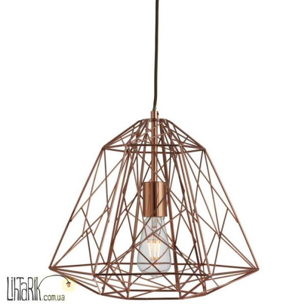 Подвесной светильник Searchlight GEOMETRIC CAGE 7271CU