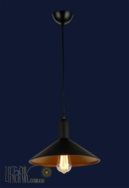 Потолочный подвесной светильник Levistella 7546412-1 BK GD (7546412-1 BK+GD)