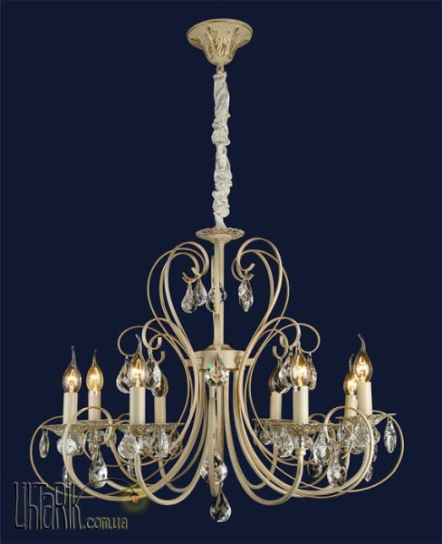 Levistella Люстра 755MK30015-8 CRM+GLD