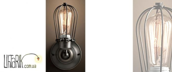 Светильник настенный Carlo De Santi Лофт на одну лампу 504005922