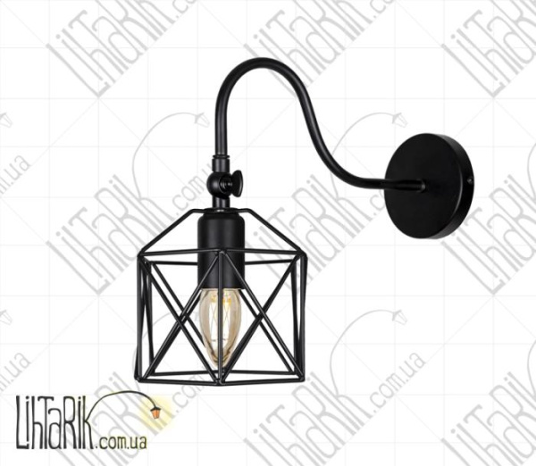 Levistella настенный светильник 756WPR101F3-1 BK