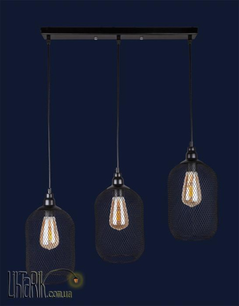 Levistella подвесной светильник 907018F-3 BK (500)