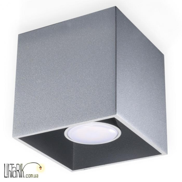 SOLLUX LIGHTING Светильник припотолочный QUAD 1 Szary SL.0024