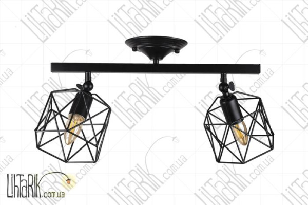 Levistella прпотолочный светильник 756XPR101F-2 BK