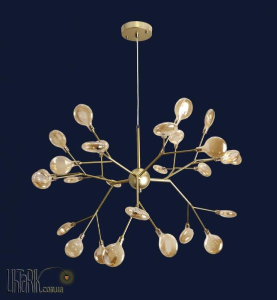 Levistella Подвесная люстра 918LP262-27 GD+BR