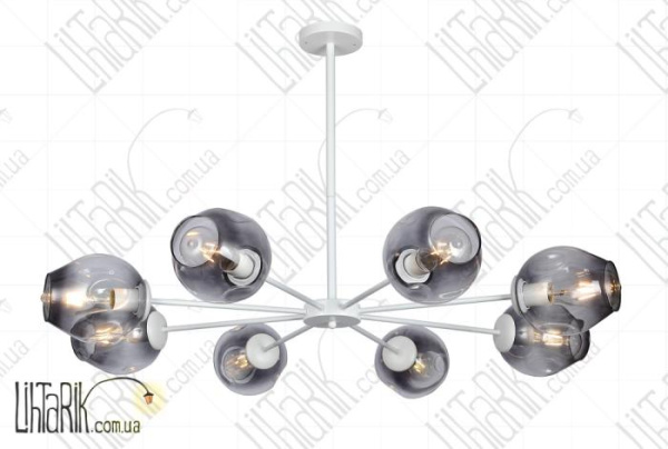 Levistella потолочна люстра 7526039-8 WH BK (7526039-8 WH+BK)