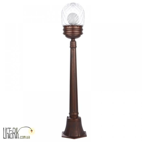 GL-97 DL BK/Red Уличный фонарь (Brille 34-035)