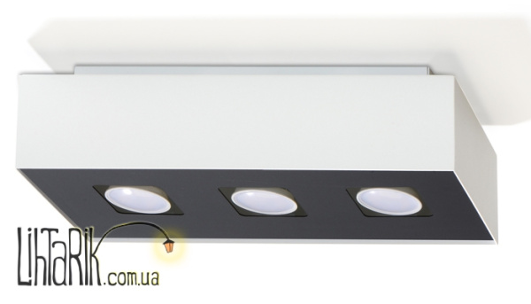 SOLLUX LIGHTING Светильник припотолочный MONO 3 Biay SL.0068