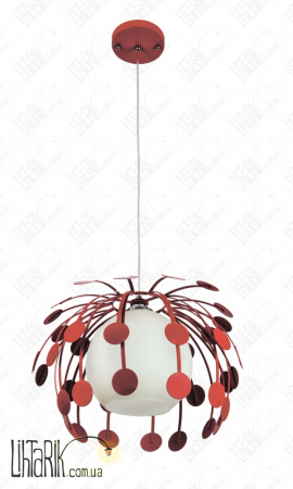 Levistella Подвесная люстра 7073009-1 КРАСНЫЙ