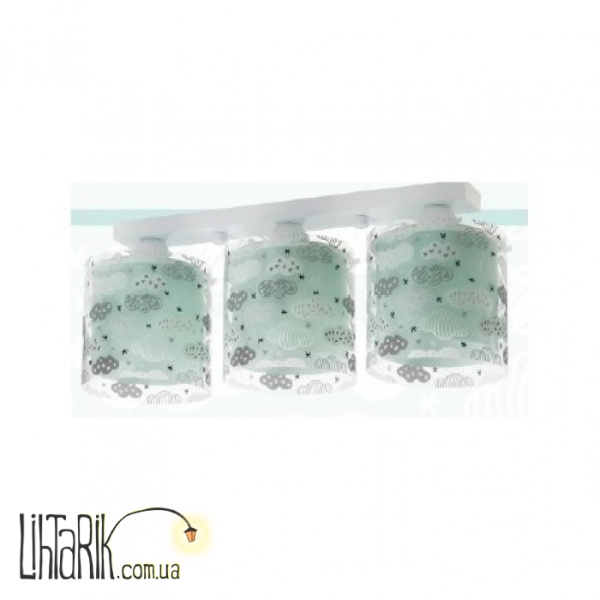 Детский светильник Dalber Clouds Green 41413H
