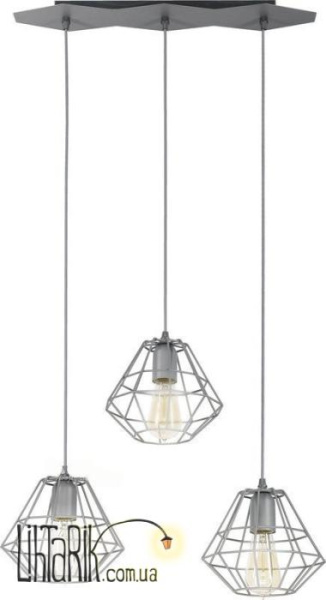 Люстра TK Lighting DIAMOND GRAY - 2003