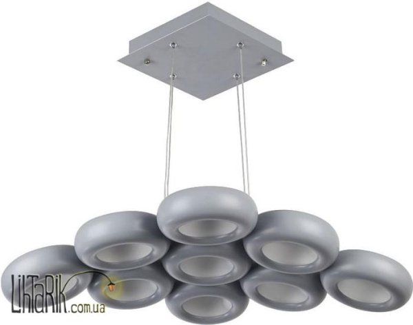 Auhilon Светильник подвесной TYTANIO-9 LED Szary (MD16012-9 SG)