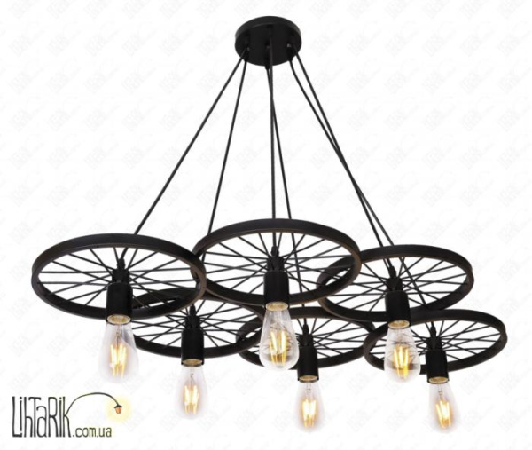 Люстра-колесо 746WXA011-6