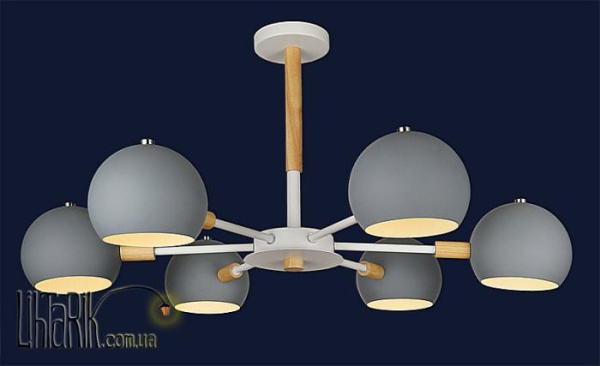 Levistella потолочная люстра 752324-6 GRAY