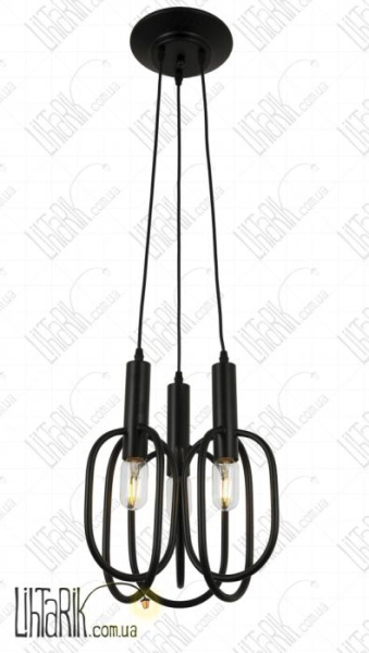 Levistella подвесной светильник 761LHY03-3 BK