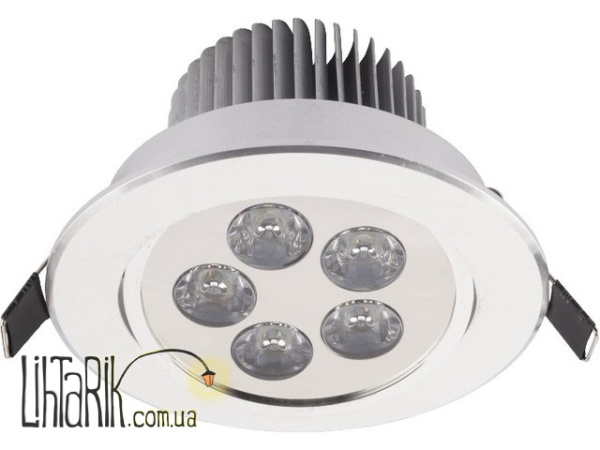 Светильник типа Downlight Nowodvorski DOWNLIGHT LED SILVER 6822