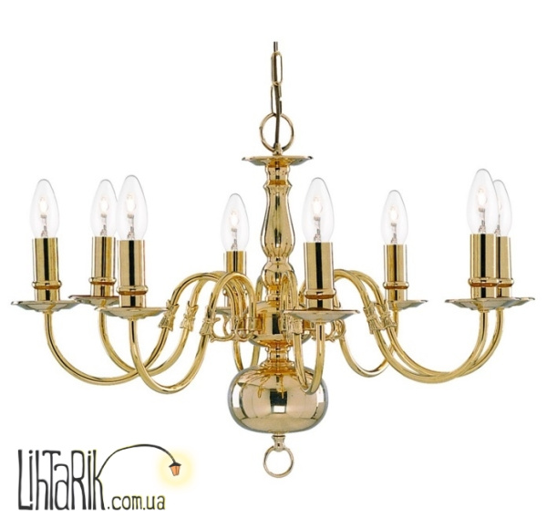 Люстра Searchlight FLEMISH 1019-8PB
