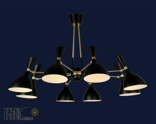 Levistella Подвесная люстра 756LPR1024-8 BK