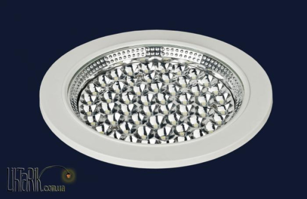 Levistella 727LP-1022-4W круг врезной прозрачный