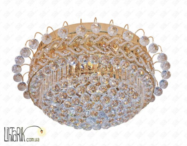 Хрустальная потолочная люстра 7182123-11 GD