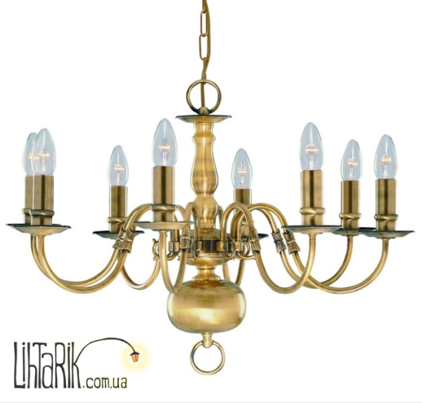 Люстра Searchlight FLEMISH 1019-8AB