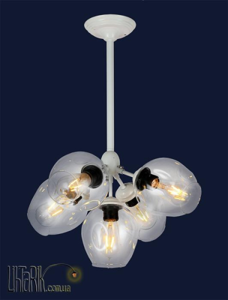 Levistella Подвесная люстра 756LPR660005-5 WH+CL