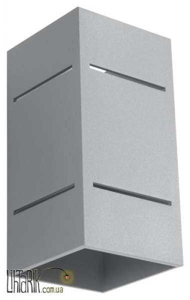 SOLLUX LIGHTING Светильник настенный BLOCCO Szary SL.0479