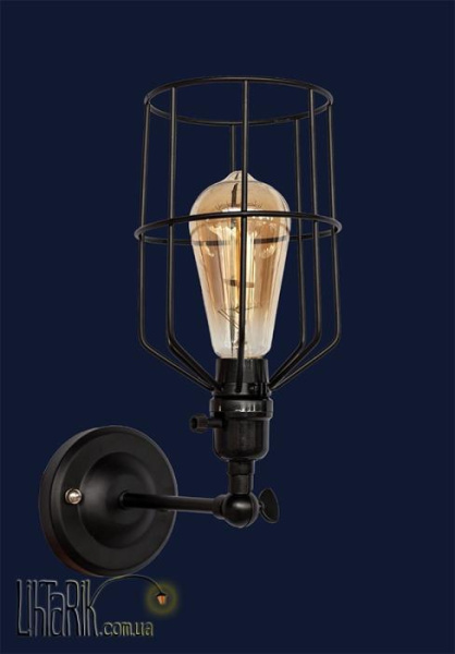 Поворотное бра 756WPR1985-1 BK